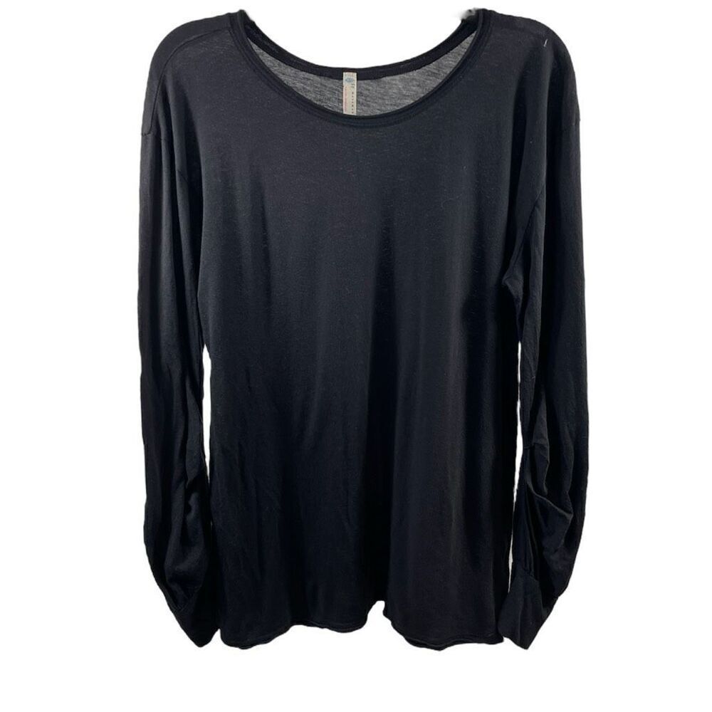 Free People Movement Black Long Sleeve Top Size M